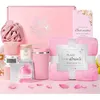 Image de Coffret Cadeau Femme Personnalisé avec Bougie et Bijoux - Idée Unique dAnniversaire