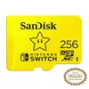 Image de Carte mémoire - SanDisk - microSDXC UHS-I 256Go - Licence Nintendo - 100 Mo/s - Compatible Switch