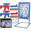 Image de Jouet de tir - Jouet de Jeu de tir pour Enfants - 24 Balles en Mousse - 2 Lunettes de Sécurité - Mixte