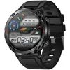 Image de RUMOCOVO® montre connectée pour hommes avec appels Bluetooth grande batterie de 600 mAh écran couleur QQ3 BLACK