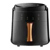 Image de Friteuse électrique intelligente de grande capacité de 8 litres petits appareils friteuse CAD air fryer EU 6L -BLACK