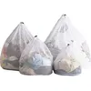 Image de Filet à Linge 4PCS Filet Linge Machine à Laver Sacs à Linge Sac Machine à Laver Sac de Lavage en Maille avec Corde 4 tailles