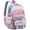 Image de Cadeaux Primaire Fille - Mignon Poupée Breloque et Sac à Dos de Transport Primaire pour Fille - Léger - Imperméable - 32x14x42cm