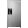 Image de Haier Sbs 90 Serie 3 Hsr3918eimp Frigo Américain Pose Libre 515 L E Platine, Acier Inoxydable