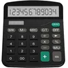 Image de Calculatrice de Poche - Calculette Simple - 12 Chiffres - Noir - 160g