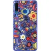 Image de Coque - Huawei - P30 Lite - Semi-rigide - Florale - Bleu