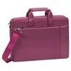 Image de Sacoche Notebook RIVACASE - Série Central - Violet - 15.6 - Fermeture éclair - Poche extérieure