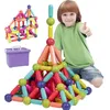 Image de Jeu de construction - Montessori - 57 pièces - Magnétique - ABS - Pour enfants à partir de 3 ans
