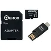 Image de Carte Micro SD SDHC SDXC 64Go 64g classe 10 avec adaptateur SD Qumox + Adaptateur Micro SD USB TypeC