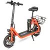 Image de Trottinette Électrique Pliable Samebike Scooters électriques - Moteur 350W Batterie Amovible 36V/10.4AH - Autonomie 80kmRouge