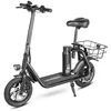 Image de Trottinette Électrique Pliable Samebike Scooters électriques - Moteur 350W Batterie Amovible 36V/10.4AH - Autonomie 80kmNoir