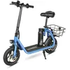 Image de Trottinette Électrique Pliable Samebike Scooters électriques - Moteur 350W Batterie Amovible 36V/10.4AH - Autonomie 80kmBleu