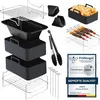 Image de Accessoires de friteuse à air chaud12 piècesaccessoires Dual Airfryer pour Ninja Foodi AF400EUAF451EUAF300EUCOSORI