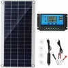 Image de Kit Panneau Solaire 20W - Panneau Solaire 12V 20W + Contrôleur de Charge 20A - pour Système Hors Réseau-Bateau-Caravane