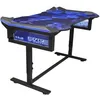Image de Bureau Gamer Rétro Eclairé LED RGB Largeur 1m35 - E-BLUE - EGT004BKAA-IA pour Gaming avec hauteur ajustable