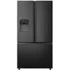 Image de Réfrigérateur Multiportes Inox Noir 612 L H178.5xl91.4xp73 Hisense Rf793n4safe