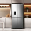 Image de Réfrigérateur 4 Portes Convertible Inox Argent 178.5×79.4×69.8 Cm Hisense