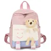 Image de Sac à Dos Enfant - Personnalisable - Rose - 22x10x29cm - Confort Ergonomique - Durable