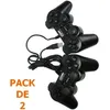 Image de Pack de 2 manettes USB de jeux pour PC (Dual-Choc)