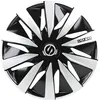 Image de SPARCO 4 Enjoliveurs Lazio 15 Noir et Argent