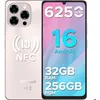 Image de Téléphone Portable DOOGEE Note 58 PRO 32Go+256GoAndroid 16 Smartphone 675 HD+ 6250mAh 4G Smartphone Pas Cher NFC 16MP-Or