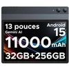 Image de Tablette Tactile 13 Pouces 2K FHD+ DOOGEE Tab E3 Pro Android 16 Helio G100 Octa Core 11000mAh 32Go+256Go 4G LTE Type-C-Gris