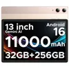 Image de Tablette Tactile 13 Pouces 2K FHD+ DOOGEE Tab E3 Pro Android 16 Helio G100 Octa Core 11000mAh 32Go+256Go 4G LTE Type-C-Doré