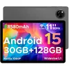 Image de DOOGEE TAB A9 PRO+ Tablette 11 pouces Android 15 30 Go+ 128 Go Batterie 8580 mAh Caméra 13 MPWIFIDéverrouillage Facial - Gris