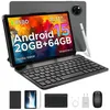 Image de DOOGEE TAB A9+ Tablette Tactile 11 Android 16 Tablette avec clavier20 Go+64 Go8580 mAh Caméra 13MP Facial unlock - Gris