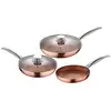 Image de Ensemble de poêle san ignacio optimum copper cuivre acier inoxydable aluminium aluminium forgé (5 pcs) SG-6915