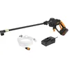 Image de Nettoyeur à pression 20V WORX - WG620E (24 bar outil mobile sans raccord deau fixe tuyau de 6 m 1 batterie 2Ah + chargeur)