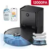 Image de ULTENIC TL20 PRO - Aspirateur Robot Laveur- Noir- Station Auto-Vidage 4L- 12 000Pa/200min- Navigation LDS- APP/Alexa/IFTTT TL20 Pro Version Améliorée