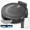 Image de Vactidy Cleanova W7- 4000 Pa Aspirateur Robot Laveur 3 en 1- 120min dAutonomie - Connecté Alexa/APP/IFTTT - Ultra Silencieux 55 dB
