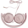 Image de Casque supra-auriculaire filaire avec micro - JBLT500PIK - Rose JBL