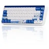 Image de Clavier Mécanique - AKKO - JIN 01 Santorin - USB - Filaire - Bleu