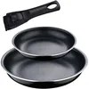 Image de Ensemble De Poêle Bergner Click & Cook Aluminium (2 Pièces)