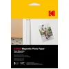 Image de Papier Photo Magnétique Kodak 10 X 15 Cm 690g Blanc Pack 5
