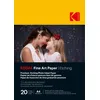 Image de Kodak Fine Art Paper / Etching - Pack De 20 Feuilles De Papier Photo Haut De Gamme Texturé -