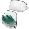 Image de Sac de Lavage pour Chaussures 2Pcs Sacs à Linge Sac de Machine à Laver Filet de Lavage avec Fermeture éclair pour Machine à Laver