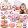 Image de Service à Thé pour EnfantsJouet de Cuisine Faisant Semblant pour Enfants Tea Party Jeux de RôleDinette Enfant Service à Café