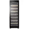 Image de Haier hws188gae - cave a vin de vieillissement - pose libre - 188 bouteilles - mono zone - h185 x l59,5 cm - noir