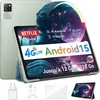 Image de Blackview Tab 60 Pro Tablette Android 15 10 Pouces24Go RAM + 128Go4G LTEWidevine L1WiFi 5GGPSBatterie 7700mAh/Face ID
