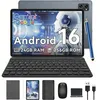 Image de Tablette VekfulPC T20 101 Android 1624 Go RAM 256Go ROMWidevine L15000 mAhavec Clavier StyletPas CherIdéal Étude Travail