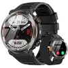 Image de Blackview W50 Pro Montre connectée 145 Bluetooth 960mAh Étanche 10m Capteur cardio SpO2 100 sports Noir