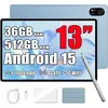 Image de Blackview MEGA 8 Tablette Tactile 13 90Hz Gemini AI Android 15 36 Go RAM 512 Go/SD 2 To11000mAh50MP+13MPWifi Dual Sim - Bleu
