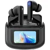 Image de Casque Anti-Bruit ANC/ENCBlackview AirBuds 12 Écouteurs Bluetooth sans fil Écran tactile LED 400mAh ANC&ENC IPX7 étanche - Noir