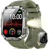 Image de Blackview W70 Pro   Montre connectée robuste 145 étanche 10m 900mAh LED & boussole (vert)