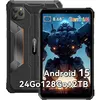 Image de Tablette Incassable Blackview Active 5-8 Pouces Android 15 24Go+128Go+2To ExtensionIP68/IP69K16MP+13MPBatterie 6600mAhNFCNoir