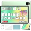 Image de Blackview Mega2 WiFi   Tablette 12 2K 90Hz Android 15 36 Go RAM 256 Go ROM 9000 mAh Wi Fi 6 16+8 MP Vert