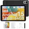 Image de Blackview Tablette ZENO 1 8 FHD AI x Android 15 RAM 12 Go ROM 64 Go/SD 2 To 6000mAh Widevine L1 1080P WPS Dual SIM - Noir